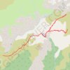 Le lac de Creno GPS track, route, trail
