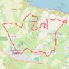 De Beaumont Hague à Gréville-Hague GPS track, route, trail