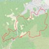 La Roque d'Anteron Chapelle GPS track, route, trail