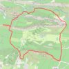 Mouriès Marche 26 déc. 2019 à 10:58 GPS track, route, trail