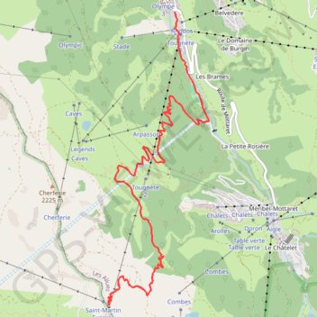 R6 GPS track, route, trail