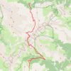 Dormillouse-Vallon du torrent de la Rabière GPS track, route, trail