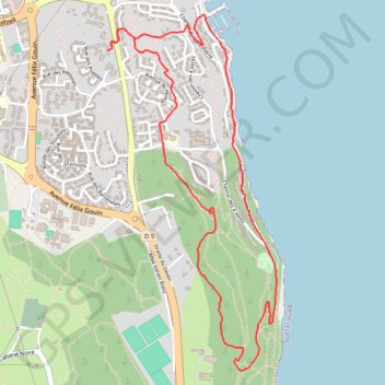 Istres-Heures-claires GPS track, route, trail
