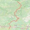 GR77 Randonnée du Saut de Vézoles (Hérault) au Signal de l'Alaric (Aude) GPS track, route, trail