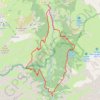 Cirque de Gavarnie par le bois d'Arribama et le plateau Bellevue GPS track, route, trail