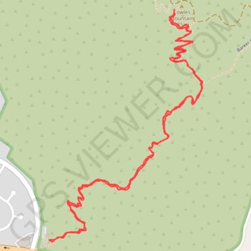Cowles Mountain GPS track, route, trail