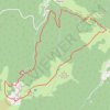 Rando à Montségur GPS track, route, trail