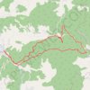 Девићи - Водопади Изубре GPS track, route, trail