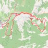 GPX Download: Arfa - Sierra de Naviners - Vuelta por las faldas del Cadí - Seu d'Urgell - Arfa — Ruta circular Parque Natural del Cadí-Moixeró GPS track, route, trail