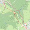 Gorges de la Saine - Les Planches-en-Montagne GPS track, route, trail