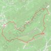 Gigondas-Dentelles (Vaucluse) GPS track, route, trail