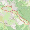 Treschenu-Creyers Marche à pied GPS track, route, trail