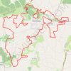 Donnezac 38km GPS track, route, trail