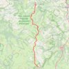 Étape 2 : Murol - Neussargues GPS track, route, trail