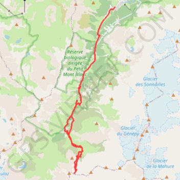 Col d'Aussois GPS track, route, trail