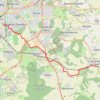 Courcelles-sur-Nied - Metz-Sablon GPS track, route, trail