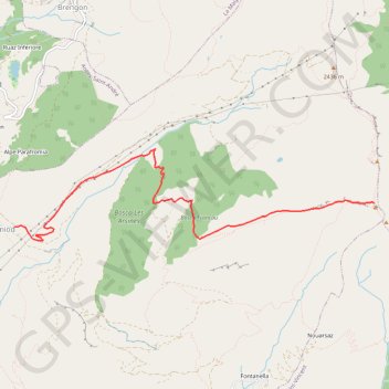 Monte Zerbion GPS track, route, trail