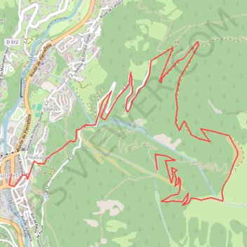 Retour du Touron par Lisey GPS track, route, trail