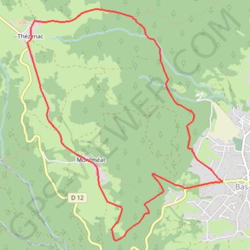 Le Tour du Malorum - Bas-en-Basset GPS track, route, trail
