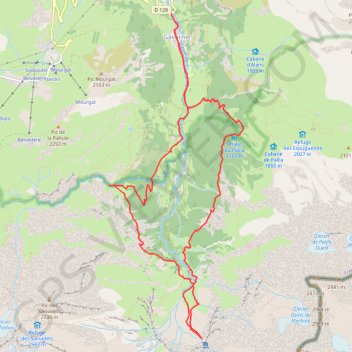 Vuelta Gavernie GPS track, route, trail