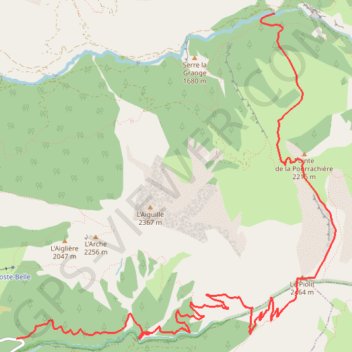 Piolit lundi GPS track, route, trail