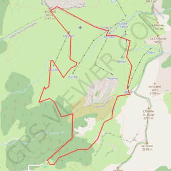 Grand Serre-Perollier GPS track, route, trail