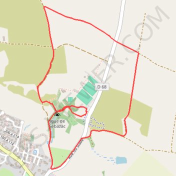 Rodez Agglomeration - Circuit 8 - La cazelle GPS track, route, trail