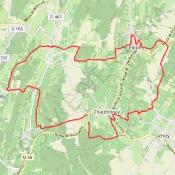 2021_P3-19km_PEDESTRE-Orange GPS track, route, trail