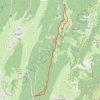 Le Tour de la Molière par le Haut GPS track, route, trail
