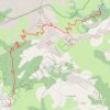 Tour du vieux chaillol - Etape 4 GPS track, route, trail