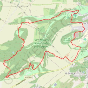 Rand'ognon GPS track, route, trail