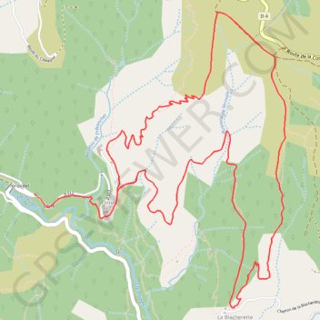 Le pèlerinage des trois croix GPS track, route, trail
