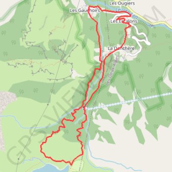 Lac du Lauvitel GPS track, route, trail