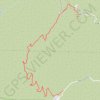 Bedford Peak GPS track, route, trail