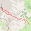 Grand Ferrand, versant Sud par le Vallon de Charnier (Devoluy) GPS track, route, trail