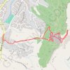 Saint-Péray Marche à pied GPS track, route, trail