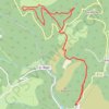 De Ferrals-Les-Montagnes au Plateau de Limouzy GPS track, route, trail