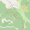 Tour du Pays de Dieulefit - Vesc (Col de Blanc) à Vesc (Village) GPS track, route, trail