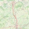 Camping d'Ecouves Le Mans GPS track, route, trail