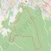 Roche Tocquaine à Remiremont GPS track, route, trail