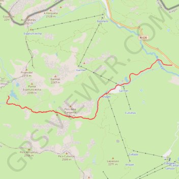GR 11 FORMIGAL - IBONES DE ANAYET GPS track, route, trail