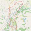 Rando Crêtes et monuments Mortain GPS track, route, trail