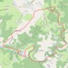 Chambon 15 kms n 5 bleu GPS track, route, trail