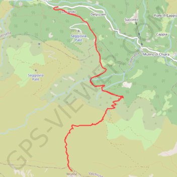 Monte Lion GPS track, route, trail