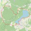 Le lac de Soustons GPS track, route, trail