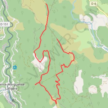Plateau de Montselgues GPS track, route, trail