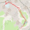 Aiguille Centrale de la Saussaz, Face Sud Est (Grandes Rousses) GPS track, route, trail
