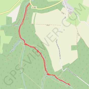 Vallon Saint martin GPS track, route, trail