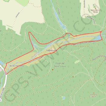 Parcours oligmuhle GPS track, route, trail