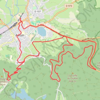 Variations Autunoises GPS track, route, trail